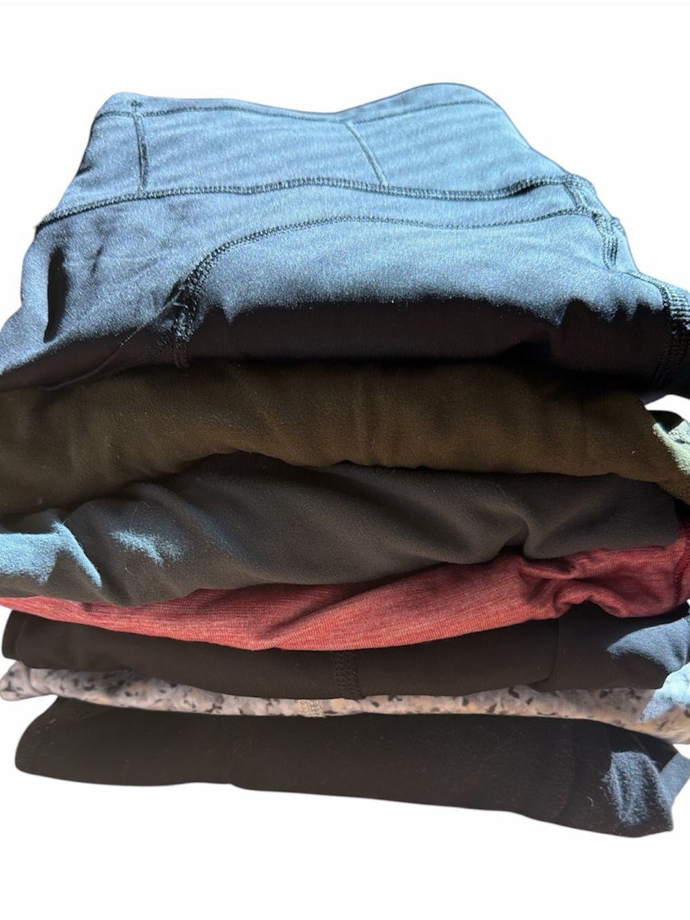lululemon athletica Women's Leggings Stack - Black, Green, Blue, Red, Gray